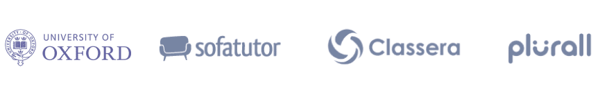 partner logo; oxford, sofatutor, classera, plurall